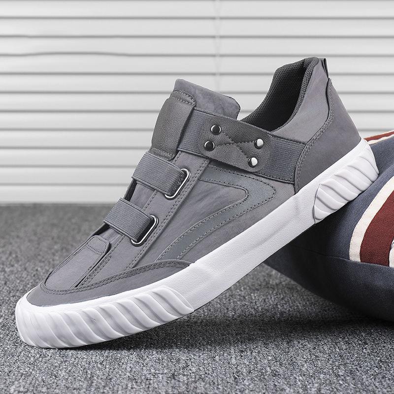 Men Canvas Shoes 2020 Comfortable Canvas Shoes Men Casual Shoes Male Flat Loafers Shoes Men Black