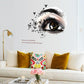 Stickers Wall Stickers European and American Style Eye Wall Stickers Living Room TV Sofa Background Decoration Home Decoration