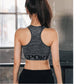 Cotton Sports Bra High Breathable Top Fitness Women Padded for Jogging Yoga Gym Seamless Crop Bra