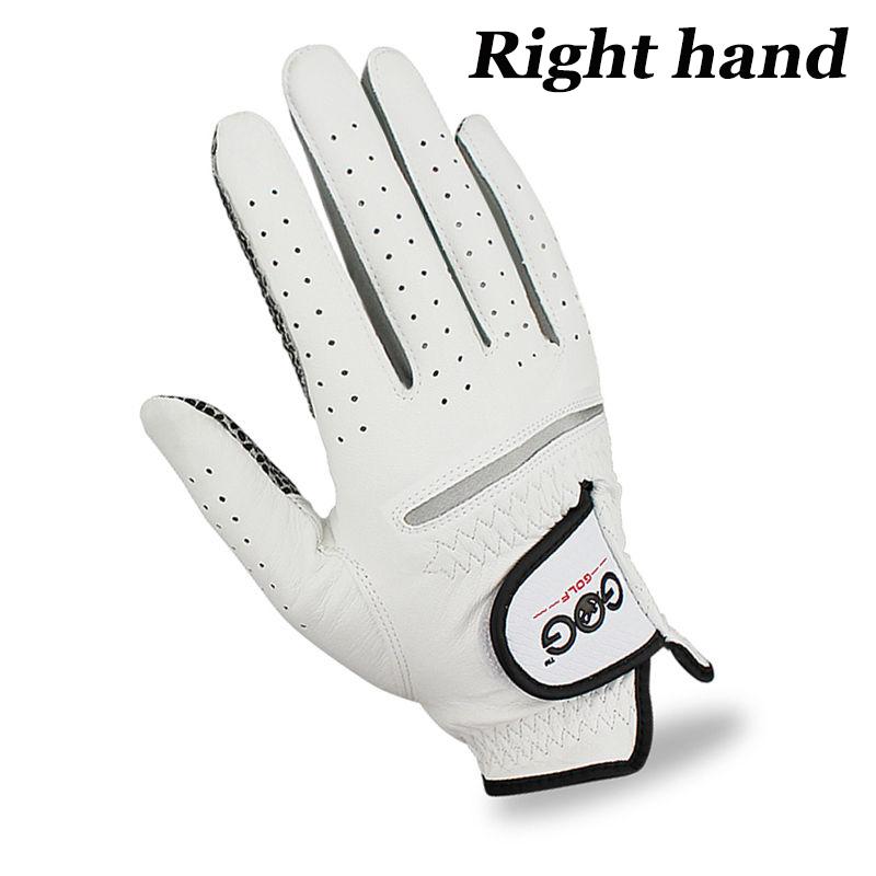 Men's Golf Gloves Sheepskin Non-slip Wear-resistant Left and Right Hand Breathable Sports Gloves Training Golf Gloves