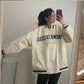 Baseball Uniform Jacket Women's Spring and Autumn Solid Color Outer Wear Casual Sports Loose Salt Fried Street Jacket Tide