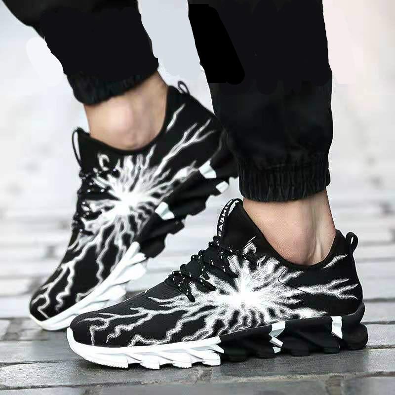 Summer casual men's shoes students wild blade couple breathable cloth sports running shoes