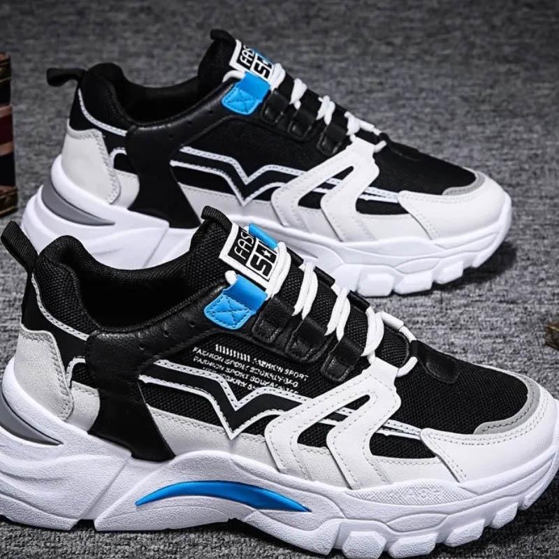 Boys Shoes Spring Mesh Breathable Boys Handsome Youth Sports Shoes Comfortable Breathable Soft Running Shoes