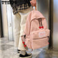 Love Heart School Bag for Teenager Girls Cute Small Nylon Schoolbag Backpack