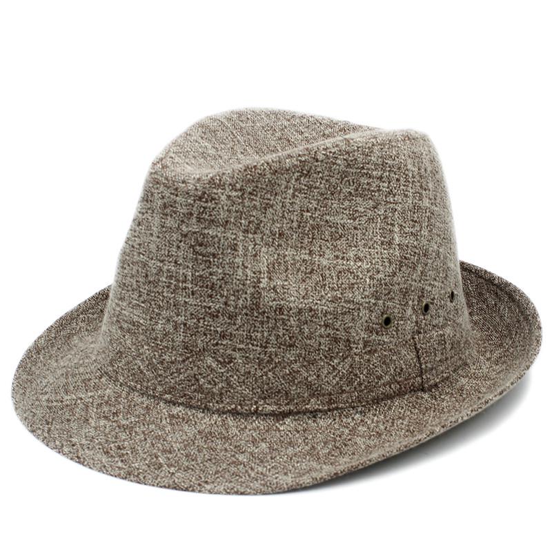 Women Summer Sun Hat Men Boho Beach Fedora Hat Sunhat Trilby Gentleman Panama Dad Hat