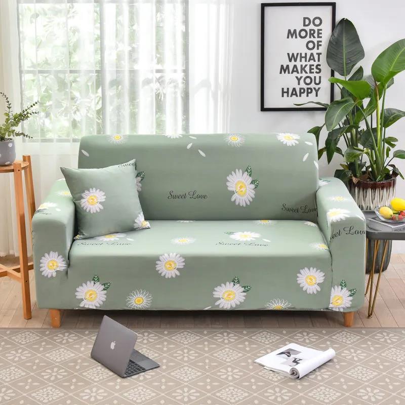 Sofa Cover Slipcover Polyester Spandex Stretch Cushion Cover Pillow Case Polyester Furniture Cover