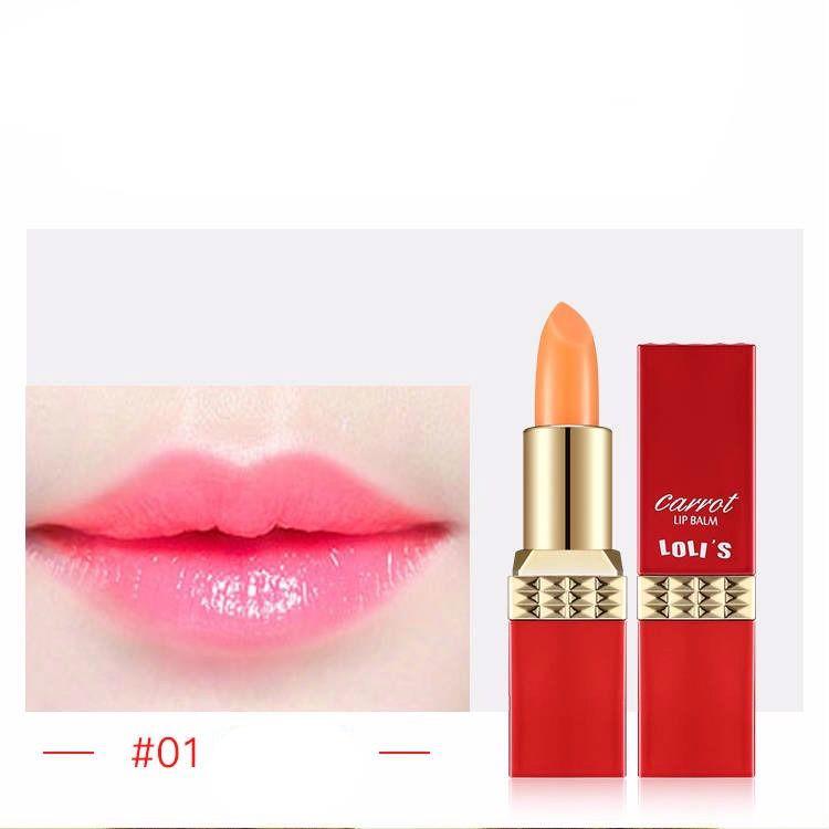 Carotene non-fading waterproof moisturizing discoloration lipstick non-stick cup for pregnant women