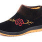 Women's Winter Plus Velvet Padded Cotton Shoes Non-slip  Short-tube Mother's Cotton Boots