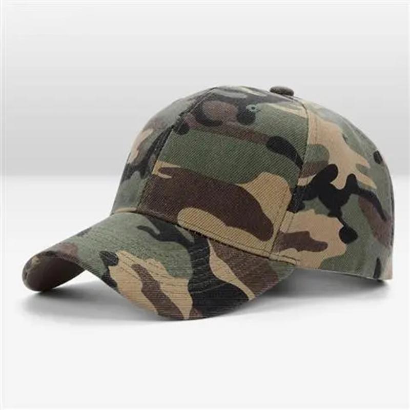 Camouflage Peaked Cap Outdoor Baseball Cap Female Sun Hat Men's Military Cap Sun Hat Military Training Sports Hat Travel Hat