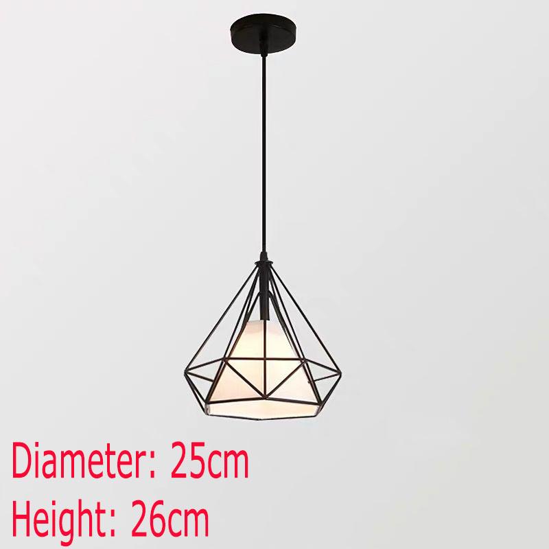 Nordic Style Simple Dining Room Small Chandelier Hallway Porch Star Light Retro Balcony Chandelier
