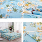 Non-slip Mattress Protection Cover Skin-friendly Bed Cover Bedroom Twill Bed Skirt Bedspread