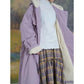 Korean Version of The Loose Padded Jacket for Female Students with Lamb Wool Padded Over-the-knee Padded Jacket