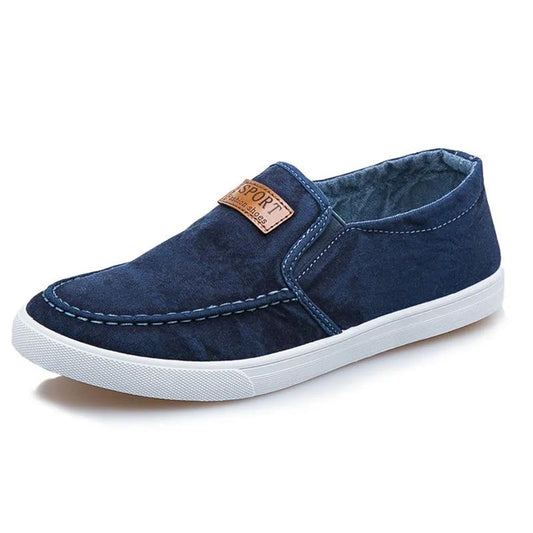 Spring Sports Leisure Breathable Men's Shoes All-match Old Beijing Cloth Shoes Lazy Men's Work Shoes