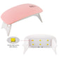 6W Mini UV nail Lamp 15ML Gel Nail Polish Set Manicure Set Nail Art  UV Varnish Tools Nail set