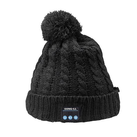 Winter Bluetooth Earphone Wireless Headphone Hat Headset with Mic Sport Hat Sony Stereo Music Caps