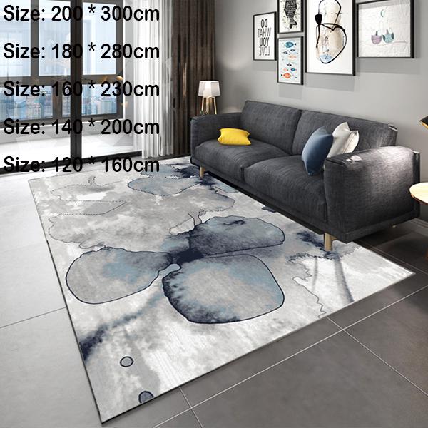 European-style carpet living room sofa coffee table blanket bedroom bedside carpet non-slip mat