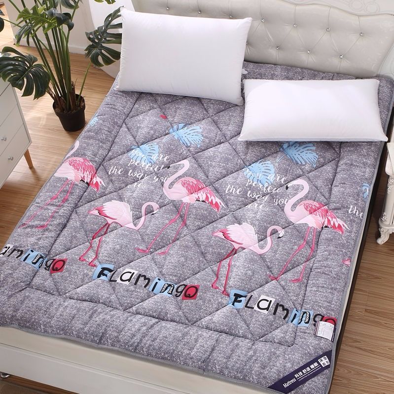 Thickening Plus Velvet Warmth Non-slip Folding Dormitory Mattress Household Sleeping Pad Quilt