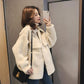 Autumn and Winter Casual Lamb-like Thickened Loose Cashmere Coat Women's Furry Jacket