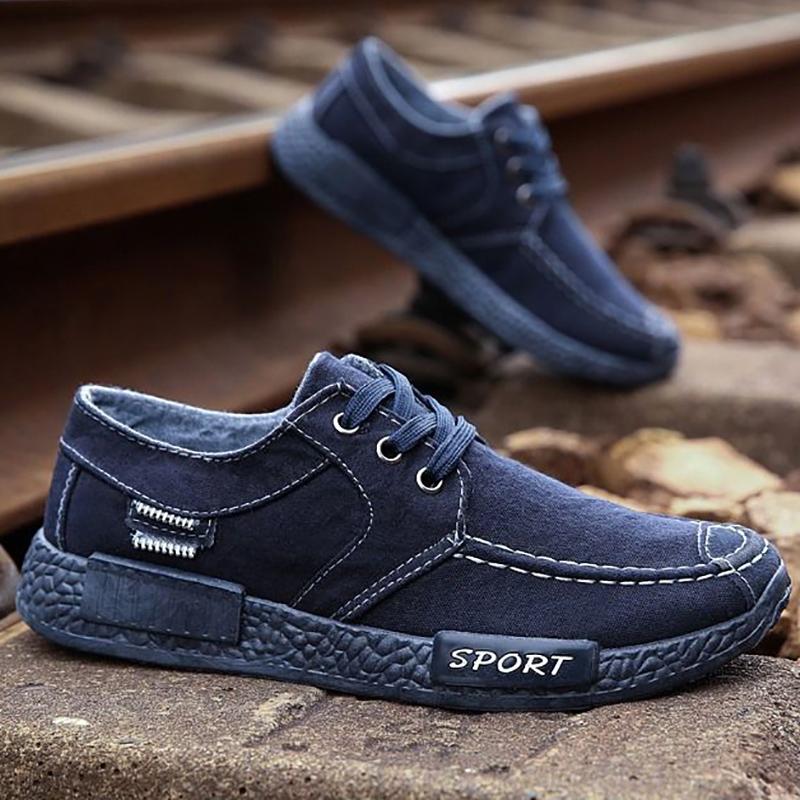 Spring Men's Clearance Canvas Shoes Korean Fashion Old Beijing Clearing Cloth Shoes Casual Clearance Shoes
