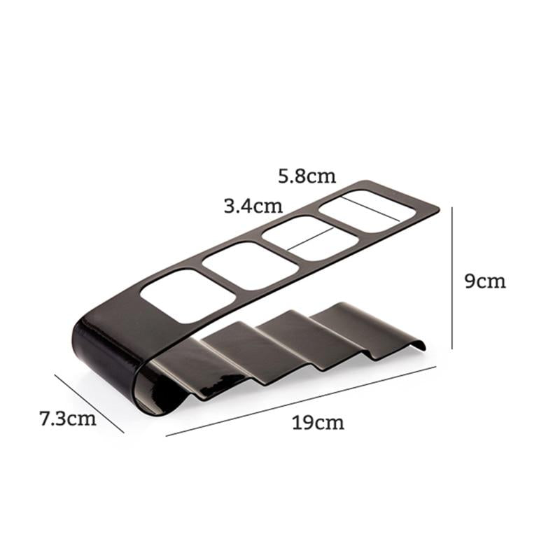 Metal remote control box for living room iron remote control organizer office Desktop finishing hold