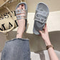 Slippers Women Summer Outdoor Wear All-match Cute Non-slip Indoor Home Beach Shoes Comfortable and Lightweight