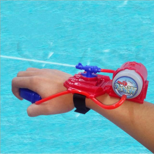 Wrist Water Gun Range Children's Wristband Hand-held Jet Pressurized Water Gun Summer Swimming Water Toy Gift