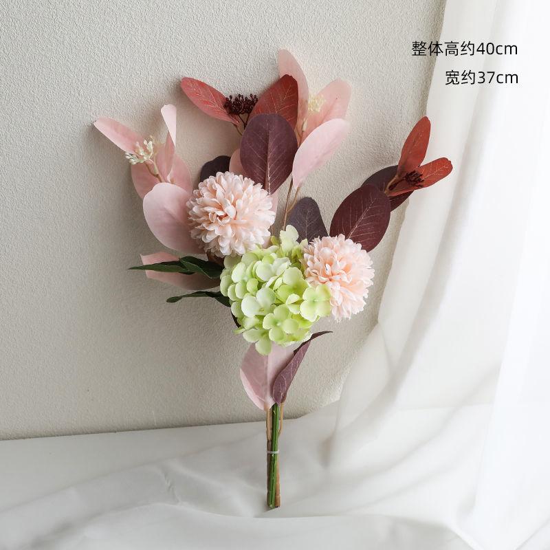 Fake Flower Simulation Bouquet Decoration Decorative Floral Decoration High-end Living Room Eucalyptus Table Flower Display