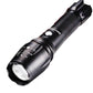 Telescopic Zoom Strong Light Flashlight Xenon Lamp Rechargeable Super Bright Multi-function Household Special Forces Outdoor Lighting
