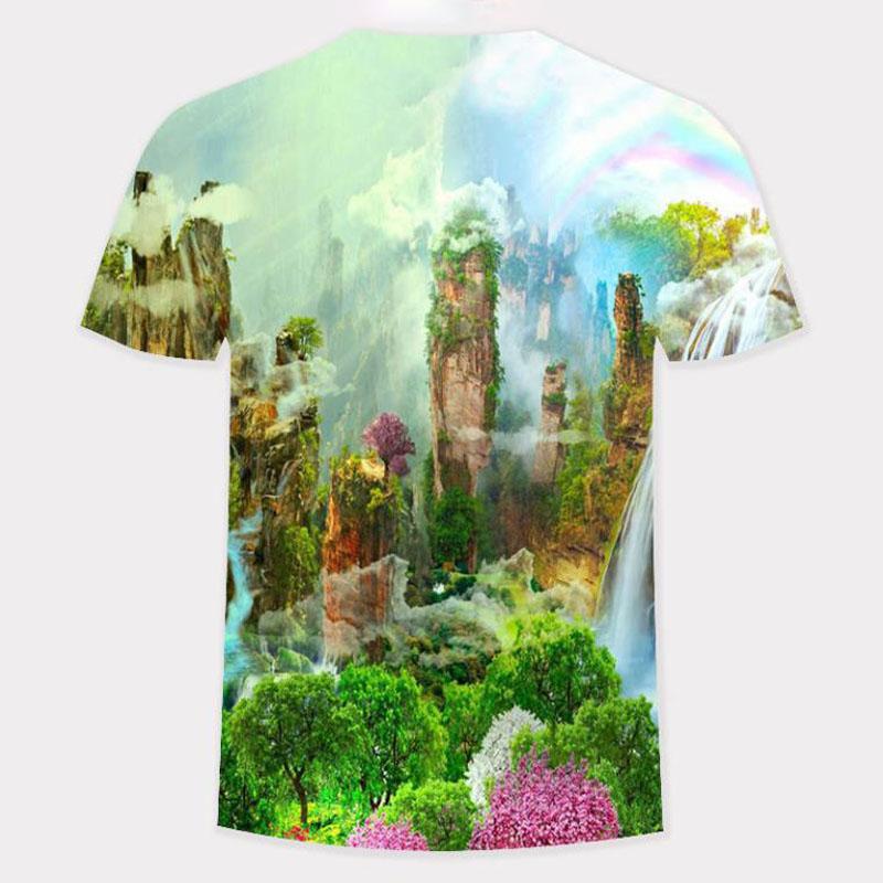 3D Printing Pullover Youth Shirts Casual and Comfortable T-shirt Fashion Personality Short Sleeve Tees Trend Clothing