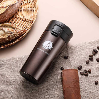 380ML Stainless Steel Vacuum Flask Mug Tumbler Thermos Coffee Cup Travel Mug