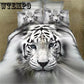 Luxury Bedding Bed Sheet Duvet Cover Pillow Case Comforter Set 3d Printing  King Home Textile