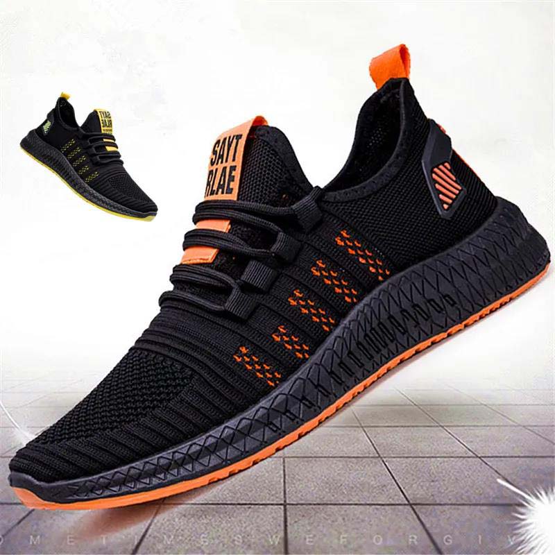 New Summer Men's Shoes Breathable Casual Shoes Non-slip Deodorant All-match Men's Youth Sports Shoes