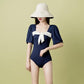 Two-piece Swimsuit Women's Two-piece Swimsuit Thin and Belly-covered Swimsuit Sweet and Cute Sexy Two-piece Beach Swimsuit