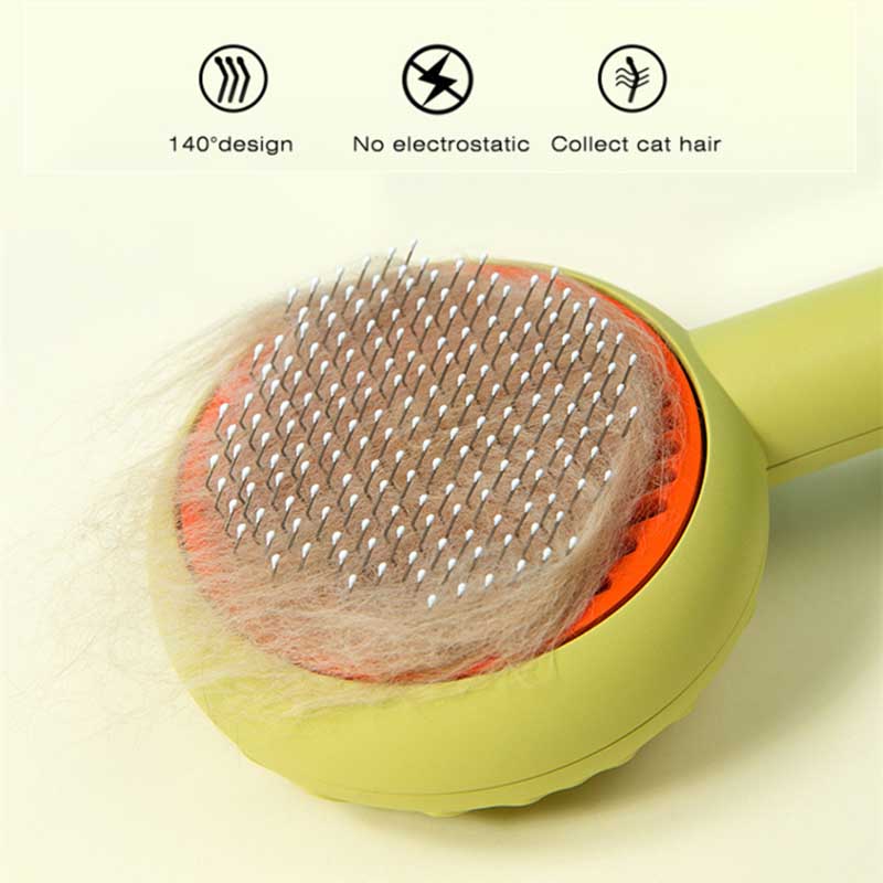 Cat Brush Pet Comb Hair Removes Dog Hair Comb for Cat Dog Grooming Hair Cleaner Cleaning Beauty Slicker Brush Pet Supplies