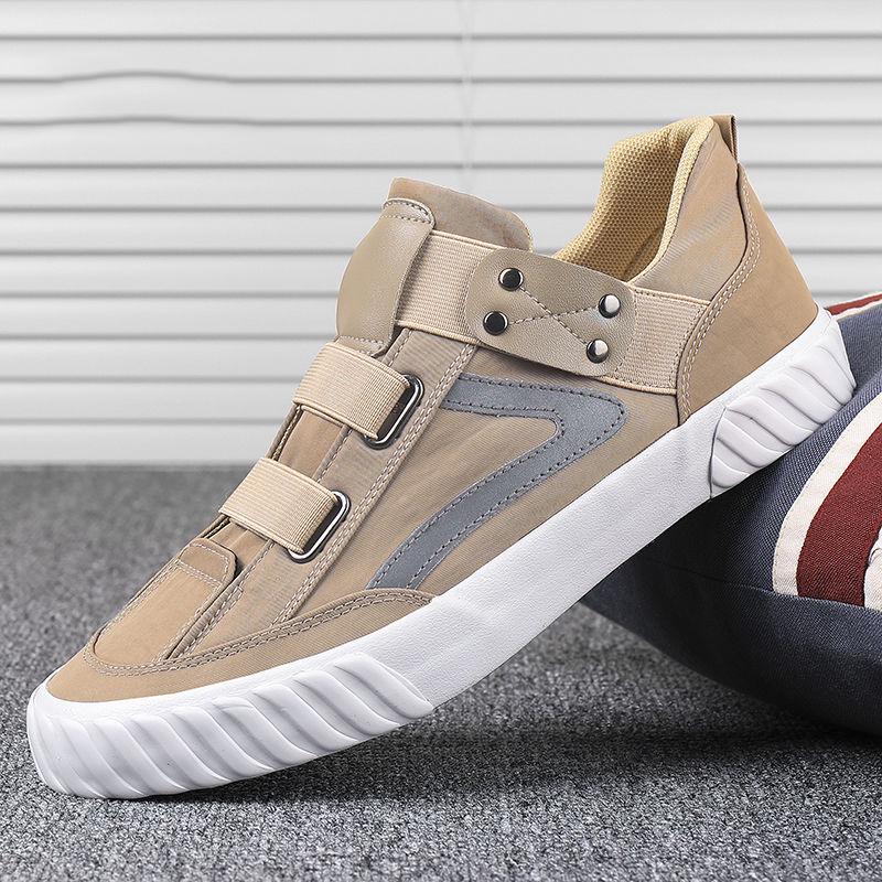 Men Canvas Shoes 2020 Comfortable Canvas Shoes Men Casual Shoes Male Flat Loafers Shoes Men Black