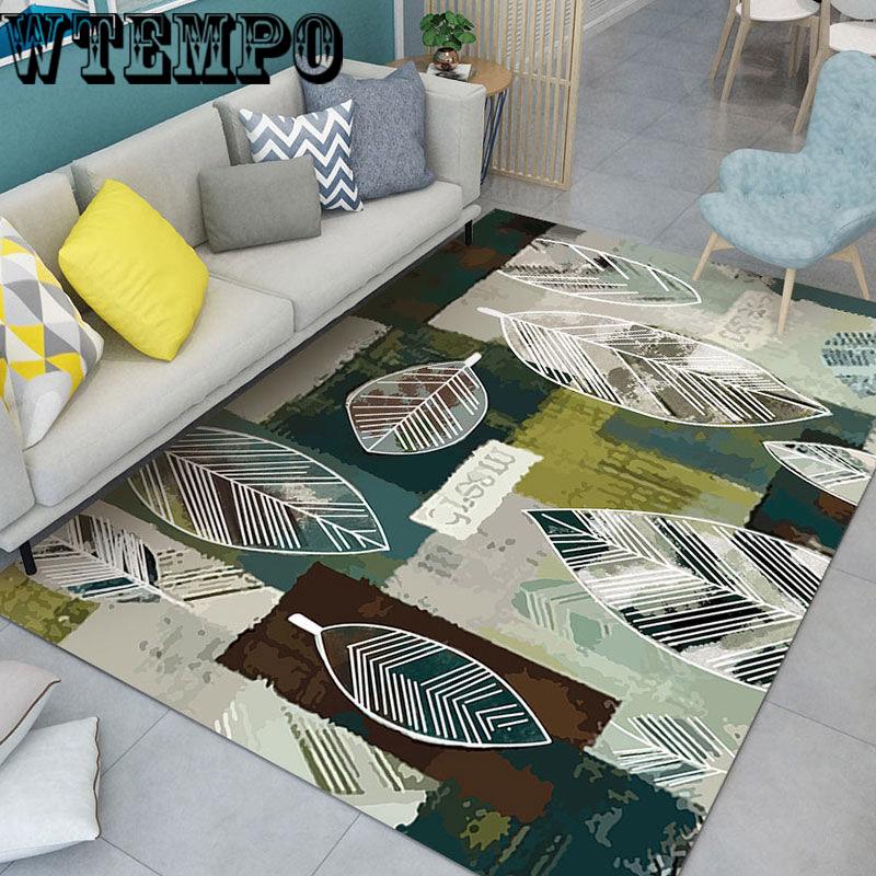 Living room carpet simple coffee table blanket plush mat bedroom big carpet bathroom room blanket