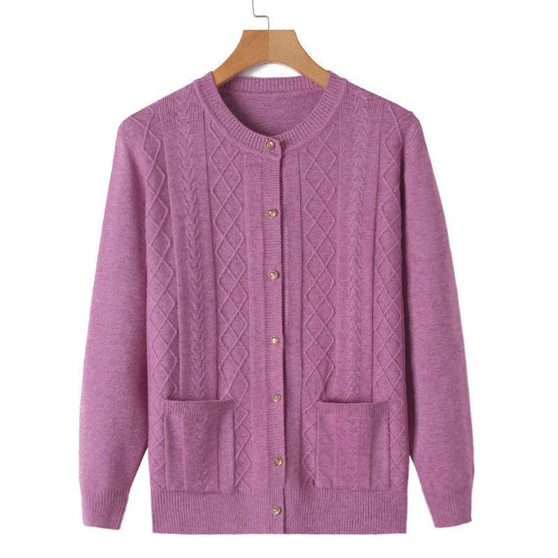 Spring and Autumn Korean Women's Clothing Loose and Thick Outer Jacket Outer Wear Sweater Cardigan Women's Tops
