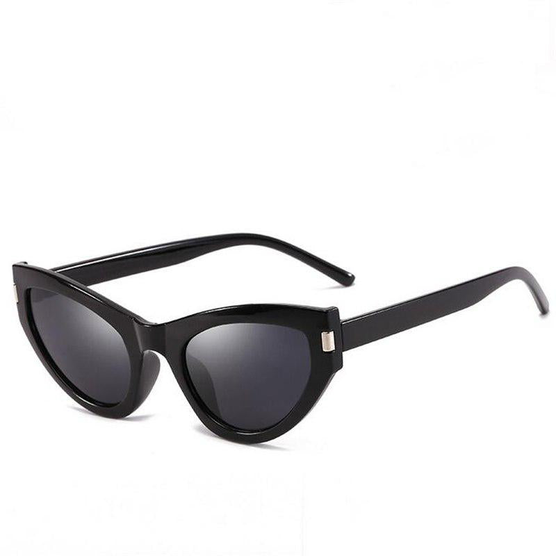 WTEMPO Adult Wrap Sunglasses Women Casual Sunglasses Men Handsome Fashion Black Red White Rivets Dec