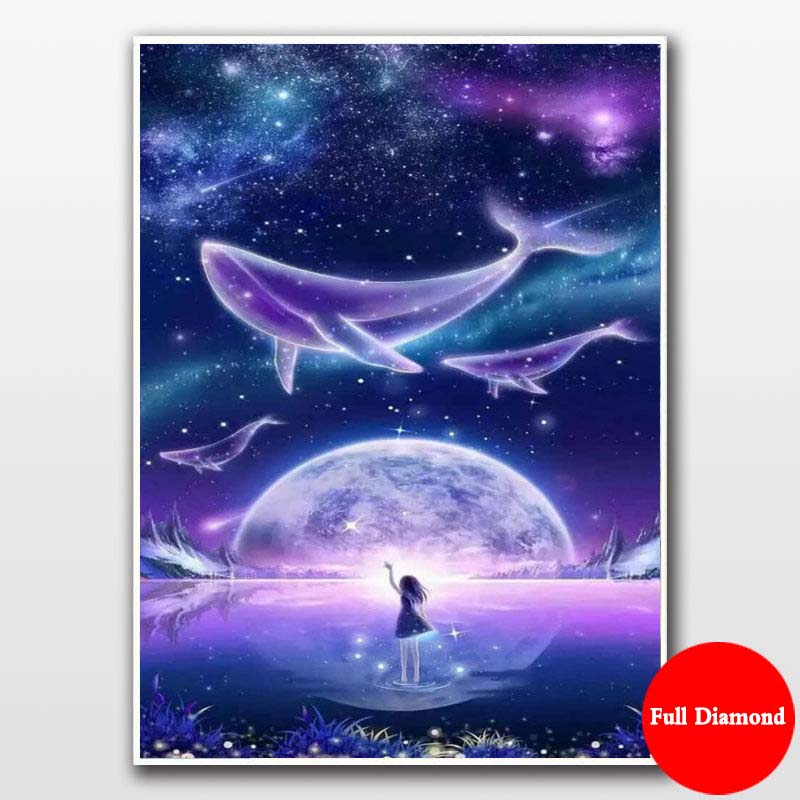 Diamond Painting Full of Diamonds Diamond Embroidery Living Room Bedroom Cartoon Point Diamond 5D Cross Stitch Handmade Small