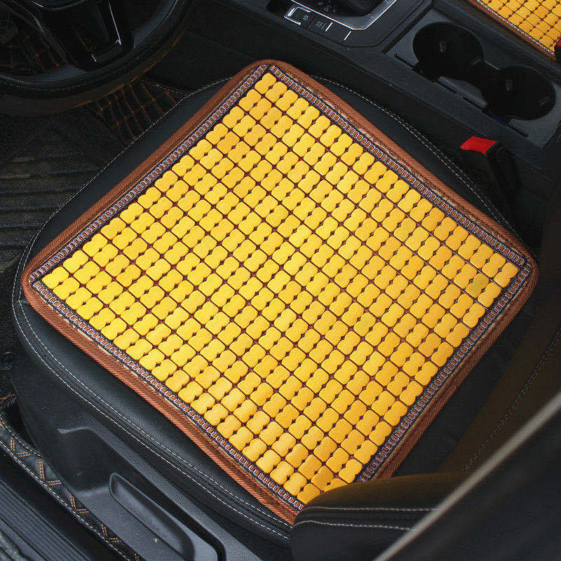 Summer Mahjong Mat Cushion Summer Bamboo Mat Non-slip Thick Sponge Office Computer Chair Cushion Car Cool Cushion