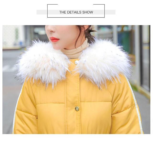 Bread Down Padded Jacket Women's Padded Jacket Women's Mid-length Over The Knee Loose Padded Jacket