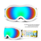 Children's Ski Goggles Men and Women Double Anti-fog Outdoor Mountaineering Snow Skiing Goggles 3-14 Years Old