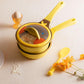 Baby Food Supplement Pan Frying and Cooking One Non-stick Ceramic Baby Milk Pan