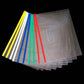 A4 Transparent File Bag Student Pen Bag Bill Transparent File Bag Information Bag