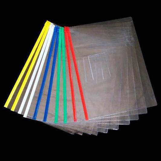 A4 Transparent File Bag Student Pen Bag Bill Transparent File Bag Information Bag