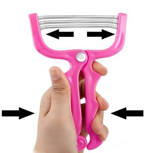 Facial Female Face Lip Hair Removal Pluck Hair Sweat Remove Hair Facial Device Plastic Stainless