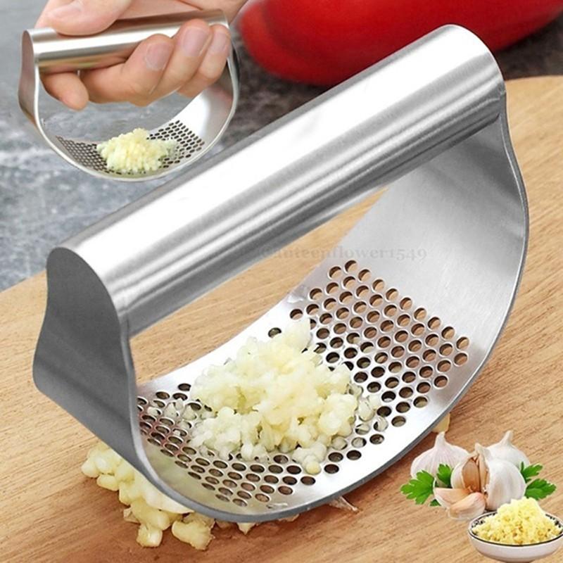 Kitchen Manual Ginger Mincing Masher Garlic Press Chopper Crusher Garlic Grinder