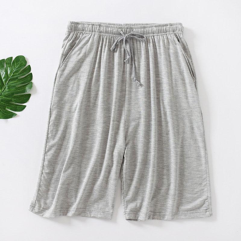Summer Thin Modal Men's Five-point Pants Loose Plus Size Casual Home Shorts Comfortable Breathable Sports Shorts