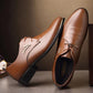 Men's Shoes Leather Embossing Classic Fashion Luxury Non Slip Mans Footwear Anti-slip Black