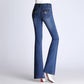 Women High Waisted Wide Leg Denim Pants Stretch Slim Pants Jeans Slim Pant Femme Jeans Plus Size